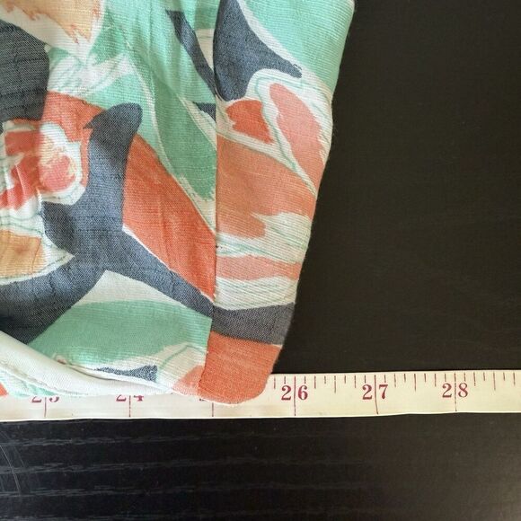 Nine West 2X Tiered Tropical Floral Maxi Halter Dress Resort Wear Beach Vacation - Picture 12 of 14